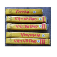 Ceinture d'uniforme Kimono de haute qualité, Logo personnalisé, arts martiaux vietnamien Vovinam, ceinture à double enveloppe