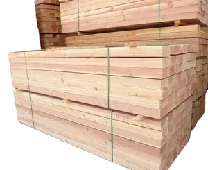 Bois de pin de grande qualité, 20 pièces, bois épicéa, scie rugueux, s4s KD, à bas prix