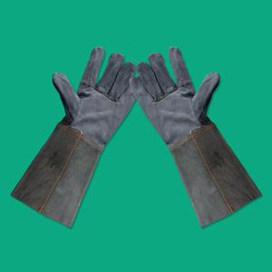 Guantes de soldadura de cuero de piel de oveja de vaca Unisex 2025, protección de mano derecha e izquierda para hombres, equipo de seguridad de moda, ropa de seguridad para hombres - Product Image 4