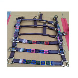 High Quality Argentinian Multi-Color Leather Horse Halter Durable <b>Equestrian</b> Racing & Riding Gear - Product Image 1