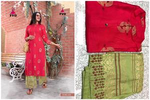 Nouveau Fabuleux Party Wear Georgette Imprimé Crêpe Filles Indiennes Porter Prêt à Porter Pas Cher Bas Prix En Gros Surat Alphanumero - Product Image 2