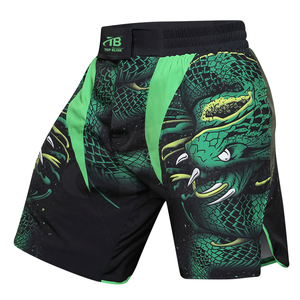 Pantalones cortos de lucha MMA de artes marciales de primera calidad para hombres, buena tela para entrenamiento y competiciones - Product Image 3