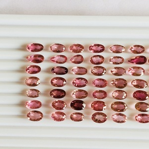 Piedra preciosa suelta de turmalina rosa de grado AAA tratada térmicamente natural con certificado IGI - Product Image 1