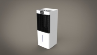 Pendingin Udara Evaporatif Elektrik Tipe Lantai dengan Kapasitas Air Besar 15.5L untuk Penggunaan Rumah Tangga