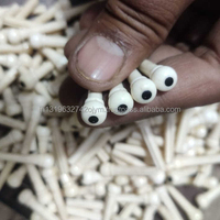 Indian Manufactured High Quality OX Bone White Guitar Bridge Pins for Acoustic Guitar & Ukulele Accessories by MA International