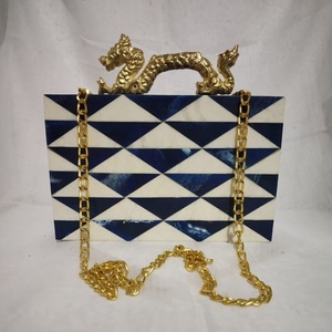 Bolso de Noche Clásico Oxford para Mujer, Nuevo, Venta Directa de Fábrica, Patrón Paisajístico, Gran Espacio, Brillo Elegante - Product Image 6