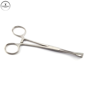 Pinzas de acero inoxidable para Piercing corporal, pinzas de calidad profesional, a prueba de óxido, venta al por mayor - Product Image 5
