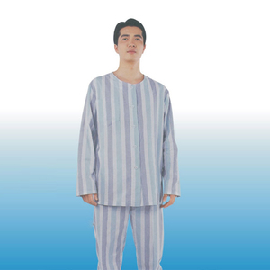 Robes de patients d'hôpital, en coton de haute qualité, à manches courtes et longues, vente en gros, nouvelle collection 2020 - Product Image 3