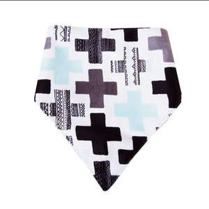 Bavoirs pour bébé en coton biologique 100% |   Bavoirs imprimés numériquement |   Bavoirs d'alimentation pour bébés doux et absorbants |   Bavoirs pour nouveau-nés réutilisables - Product Image 1