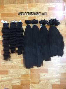 Extensions de cheveux en trame, cheveux vietnamiens, qualité supérieure, Remy vierges, ondulation naturelle, 100g - Product Image 2