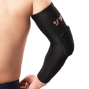Nueva moda de alta calidad, soporte de codo, manga de compresión, venta al por mayor, manga acolchada de brazo de poliéster, flexible y elegante - Product Image 5