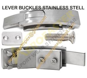 ตัวล็อคสายสเตนเลสสำหรับงานหนักปรับแต่งโลโก้ได้ - Product Image 1