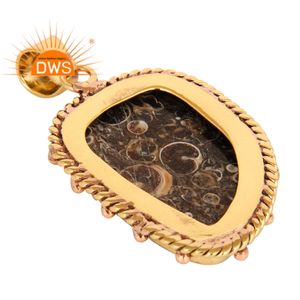 ล่าสุดแฟชั่น2022ธรรมชาติ Turritella โมราพลอยจี้สำหรับการออกแบบที่กำหนดเองแฟชั่นผู้ผลิตเครื่องประดับ - Product Image 3