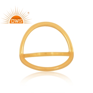 โอริงทรงวงรีทำมือสำหรับผู้หญิงผู้ผลิตเครื่องประดับแฟชั่นดีไซน์ล่าสุด - Product Image 4