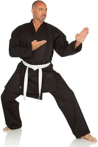 Uniforme de Karate Negro para Artes Marciales - Product Image 4