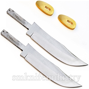 Hezhen — couteau damas fait main, manche klaxon et taureau, beau couteau de chasse bochy (smk1994) - Product Image 4