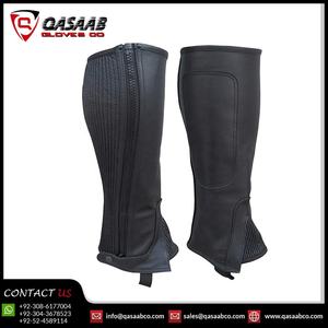 กางเกงขี่ม้าหนังสำหรับผู้ใหญ่สีดำและน้ำตาลแบบเต็มตัวสำหรับผู้ชายและผู้หญิง - Product Image 2