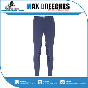 Pantalones ecuestres de asiento completo para mujer de mejor diseño, suministro de fábrica de La India, productos de caballos de etiqueta privada para montar seguros - Product Image 3