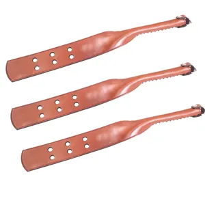 Real Cow Hide Belting Leather Paddle Slapper Lightweight and Flexible with Sturdy Handle