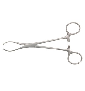 Pinzas de tejido de acero inoxidable, 6 ", 152mm, 3x4 dientes - Product Image 2