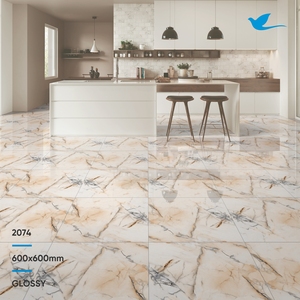 Produit tendance, vente chaude, carreaux de porcelaine de bonne qualité, 600x600 600x1200, en provenance d'Inde, décoration d'intérieur parfaite, carreaux de sol - Product Image 2