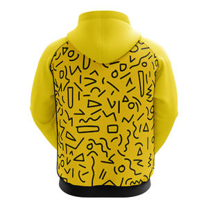 Sudadera con capucha de poliéster/algodón para hombre, estampado por sublimación hecho a medida, forro polar de entrenamiento informal ecológico con cuentas para invierno - Product Image 2