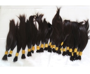 BTHAIR Cabello Humano Virgen Vietnamita Liso Remy 100% Natural a Granel Sedoso 100g Sin Procesar Todos los Colores Calidad de Lujo - Product Image 5