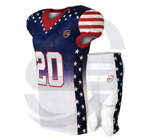 En gros Pas Cher 100% Polyester Uniforme de Football Américain/Maillots De Football Américain En Gros Jeunes Uniformes de Football Américain - Product Image 4