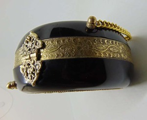 Custom Wholesale Women Resin Acrylic Round Box Clutch & Purse - Product Image 2