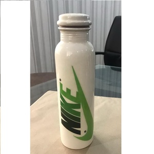 High Standard Floral Printed Copper Water Bottle Durable and Reliable Leak Proof Superfine Quality <b>Drinkware</b> for Sale - Product Image 4