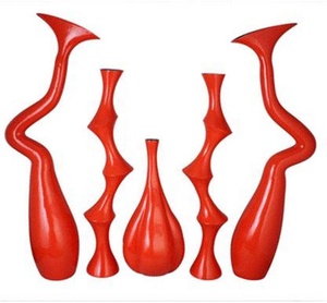 Vase à fleurs en métal exclusif meilleur design fantaisie vente chaude nouveau design flacon à fleurs fantaisie pot de fleur de luxe pour la maison et le bureau - Product Image 1