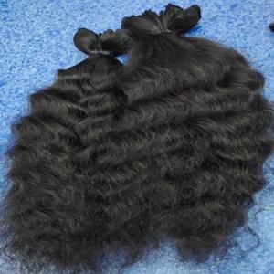 North Indian Company Venta al por mayor Extensiones de cabello Remy virgen frontal ondulado italiano de 8 pulgadas Cabello humano natural recto sedoso - Product Image 1