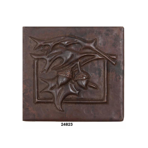 Fabricante de cobre antiguo con azulejos decorativos para el hogar de diseño grabado para paredes - Product Image 1