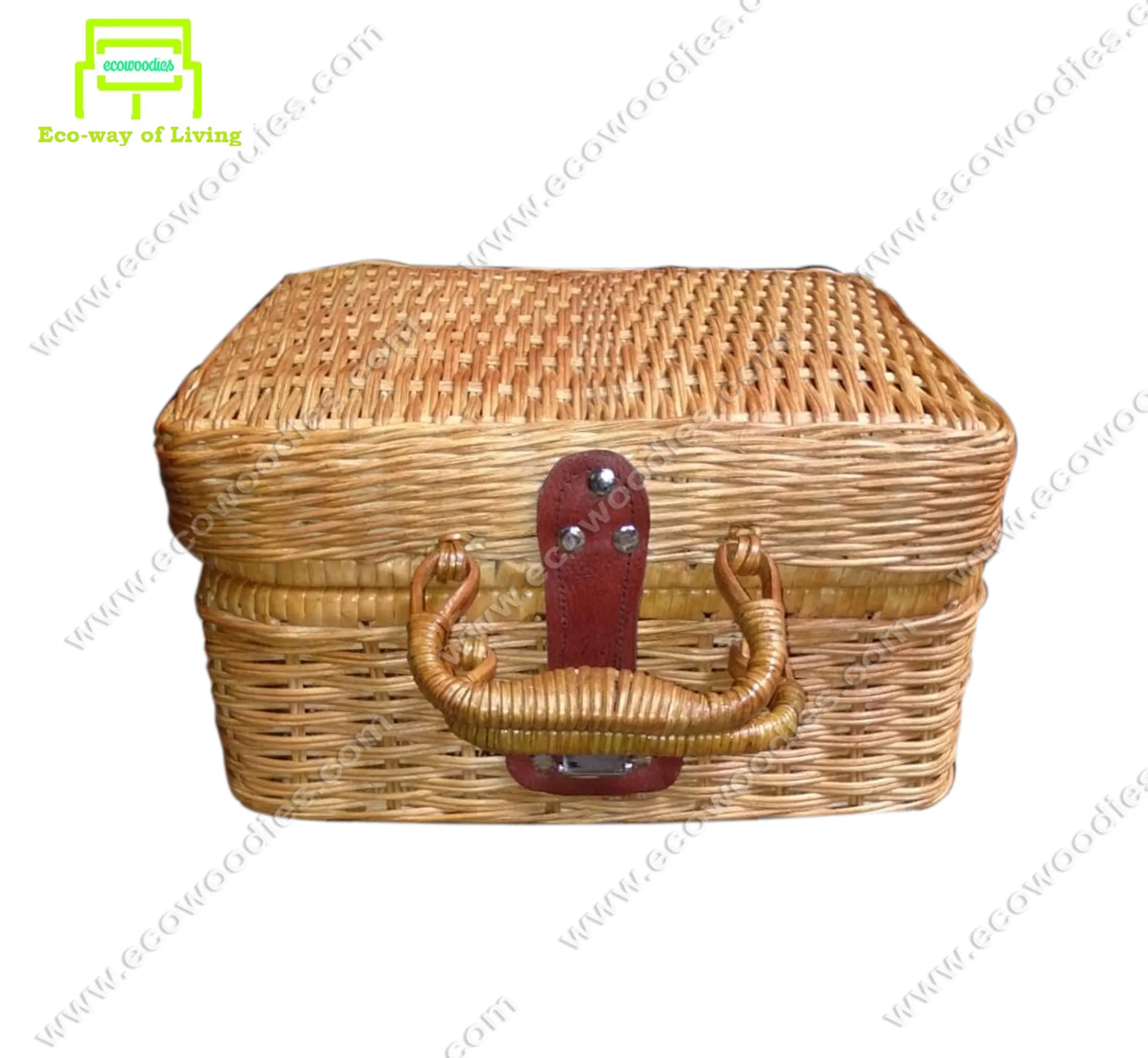 Großhandel hand gewebte Rattan gewebte Boxen Kofferraum Kleidung Kleider schrank Box traditionelles Design Home Lagerung und Organisation