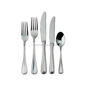 VENTA CALIENTE JUEGO DE CUBIERTOS DE ACERO INOXIDABLE NUEVO CUCHARA Y HORQUILLA DE METAL NUEVO JUEGO DE CUBIERTOS DE METAL NUEVO CUBERTERÍA A PRECIO AL POR MAYOR - Product Image 1