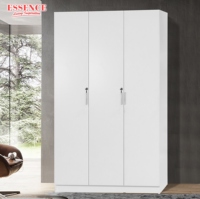 Armoire moderne et contemporaine de conception nouvelle, en panneaux MDF stratifiés AMINO/PU, avec poignées et serrures de tiroir, pour appartement, hôtel, maison.