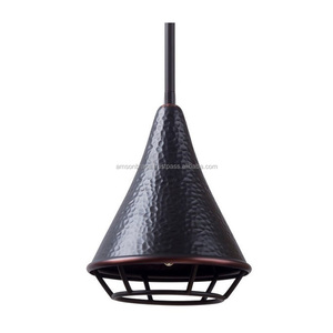 Popular Design Hanging Pendant <b>Lamp</b> Bottom Folded Industrial Design Metal Dome Pendant <b>Shade</b> for Living Room Lighting - Product Image 3