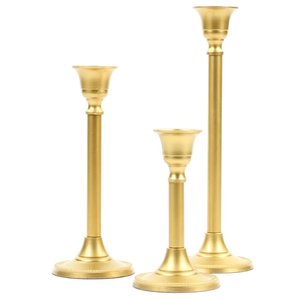 Handmade Ins Style Tall <b>Brass</b> Linning Engraved <b>Candlestick</b> <b>Holder</b> Metal Material for Home Decoration by BRASSWORLD INDIA - Product Image 4