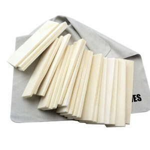 Échelle de flate d'os de buffle blanchie pour l'artisanat de la poignée du couteau - Product Image 6