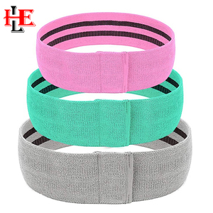 Personnaliser la résistance du tissu Bandes de cercle de hanche exercice fitness à domicile - Product Image 5