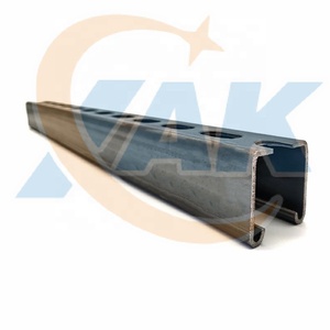 Xak mới đến tùy chỉnh cán nguội hình thành unistrut thép đục lỗ C kênh rãnh thanh chống hồ sơ - Product Image 4