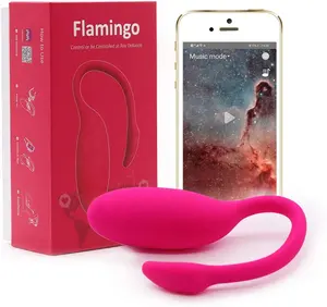 Magic Motion G-spot sex toy clitoris Vibrator APP Flamingo Wireless Remote Control smart Vagina Massager for Woman