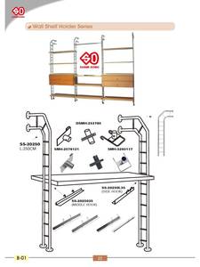 Tienda de ropa, estante de exhibición, estante de exhibición de tienda, soporte de suspensión de tela, estantes de exhibición de ropa al por mayor - Product Image 6