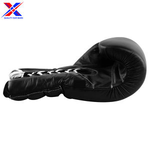 Gants de boxe en cuir PU de haute qualité en gros Gants de boxe en cuir véritable avec logo personnalisé pour la vente en ligne - Product Image 6