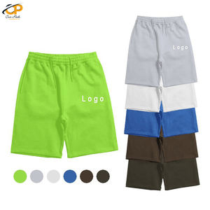 <b>Men</b> Custom Pants Cotton Wholesale <b>Mens</b> Drawstring Jogger Knitted Bulk Logo <b>Short</b> Grey Fleece Sweat <b>Shorts</b> - Product Image 2