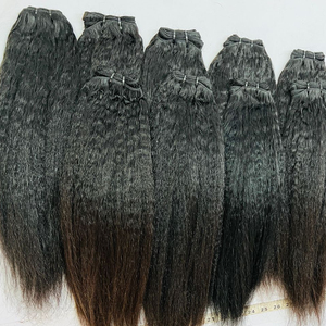 YAKI-extensiones de pelo liso de hueso, calidad superior, con cutículas alineadas, 100% lisas y sedosas, sin enredos ni caída - Product Image 2