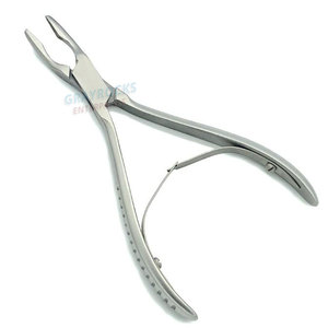 Blumenthal Rongeurs 15 cm 80 degrés Pince de coupe incurvée Instruments chirurgicaux pour os - Product Image 5