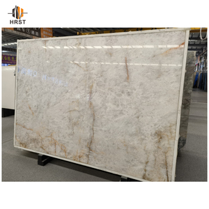 Lastra di marmo di grandi dimensioni in quarzo naturale di Cristallo puro marmo pietra retroilluminata per piano bagno personalizzato - Product Image 2