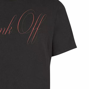 Camisetas personalizadas de diseño exclusivo 2026, serigrafiadas, de tejido tri-blend, color negro, para niños/hombres, según los requisitos y demanda del cliente. - Product Image 5