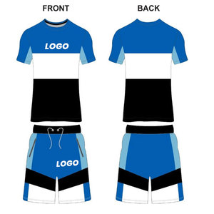 Summer colour block Shorts and t <b>shirts</b> Sets custom logo <b>Men</b> Summer Fitness Shorts Clothing Breathable <b>Men</b> Summer Shorts Set - Product Image 1